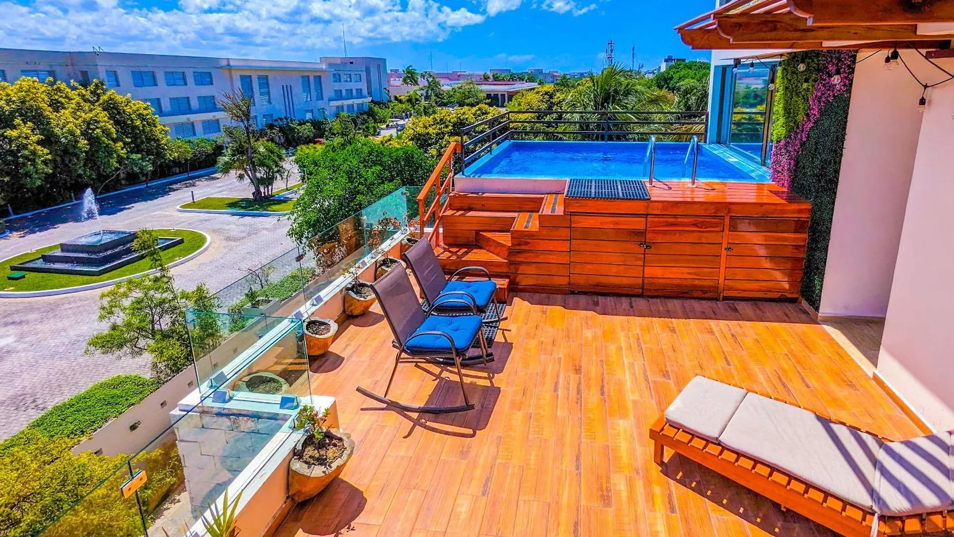 104 Romantic Beachside Escape Zen Theme Kitchen Gym Pool Ac Playa del Carmen 0*,  Mexico