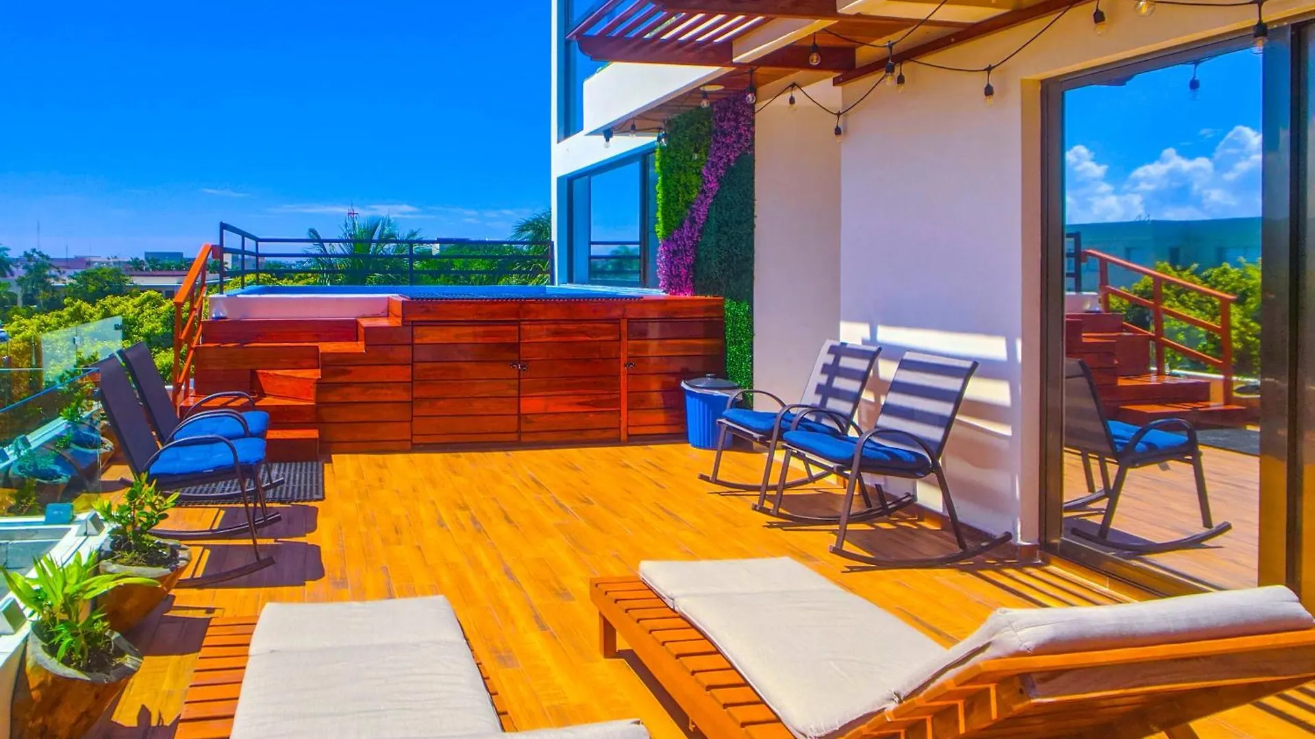 104 Romantic Beachside Escape Zen Theme Kitchen Gym Pool Ac Playa del Carmen